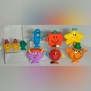 Mr Men & Little Miss McDonalds/Arbys Figurine Set